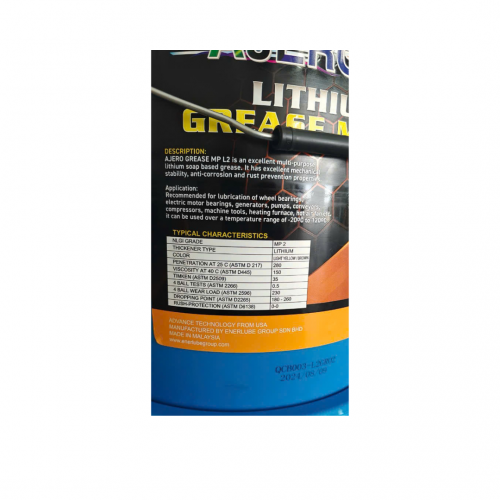 AJERO LITHIUM GREASE MP - Mỡ Bôi Trơn - 18kg